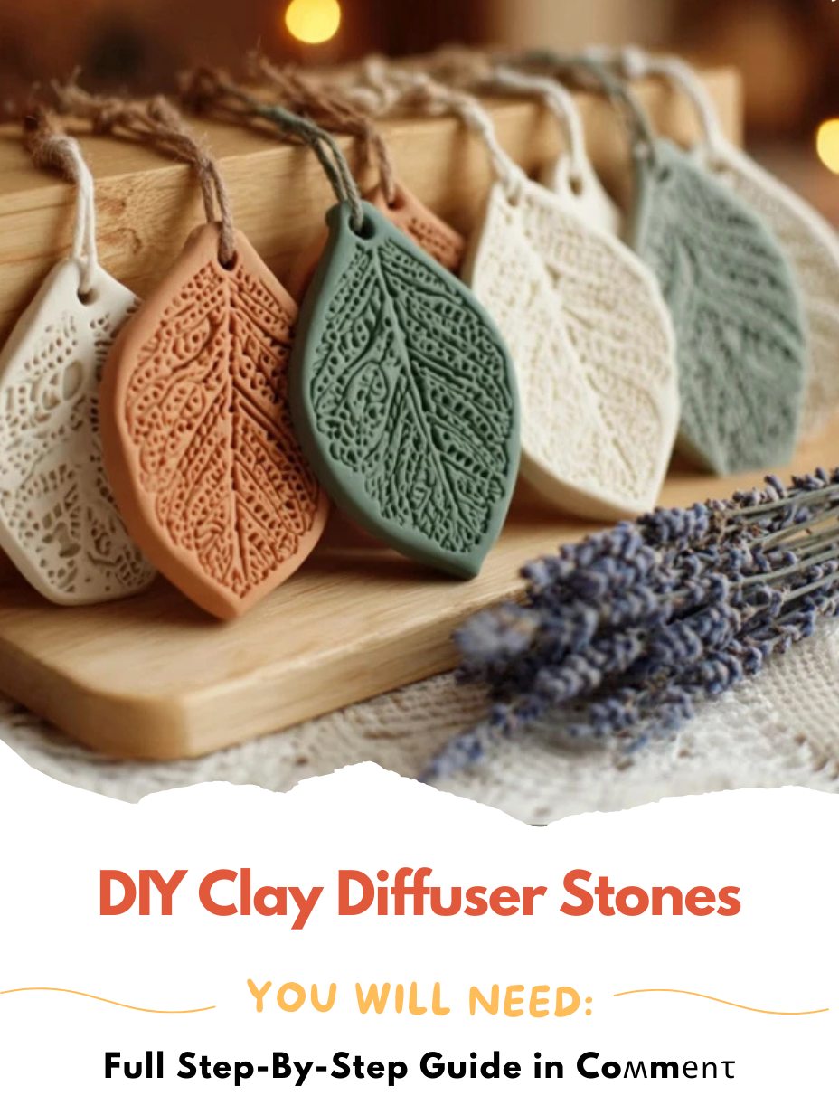Emma - 🌿 DIY Clay Diffuser Stones – Handmade Fragrance Magic! 🏡 ...