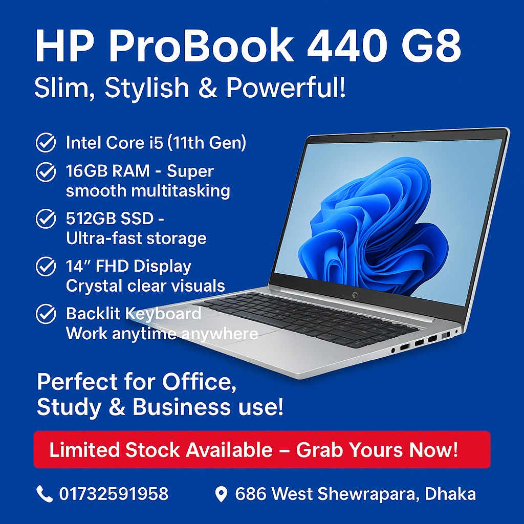 HP ProBook 440 G8 – Slim, Stylish &... - Triple N Network | Facebook