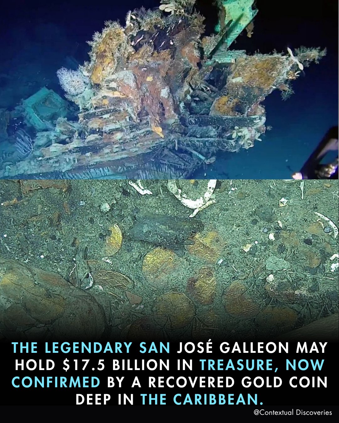 Contextual - The San José galleon has long been one of the most sought ...