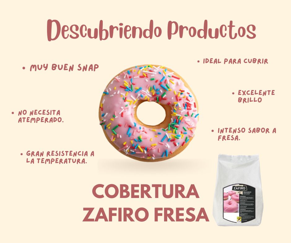 Ricabrog S.R.L - 🍫 ¡Descubre Zafiro Fresa! La cobertura...