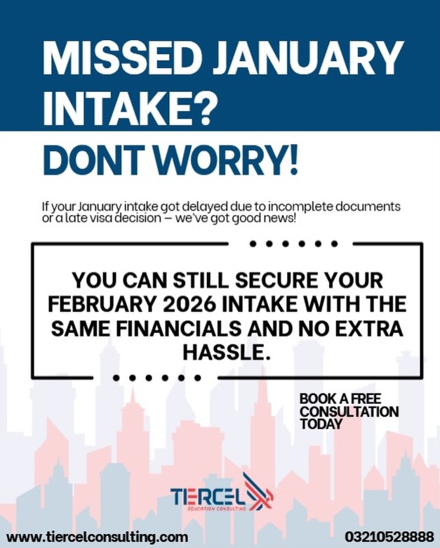 Tiercel - Missed the January intake? No worries! Secure your February ...