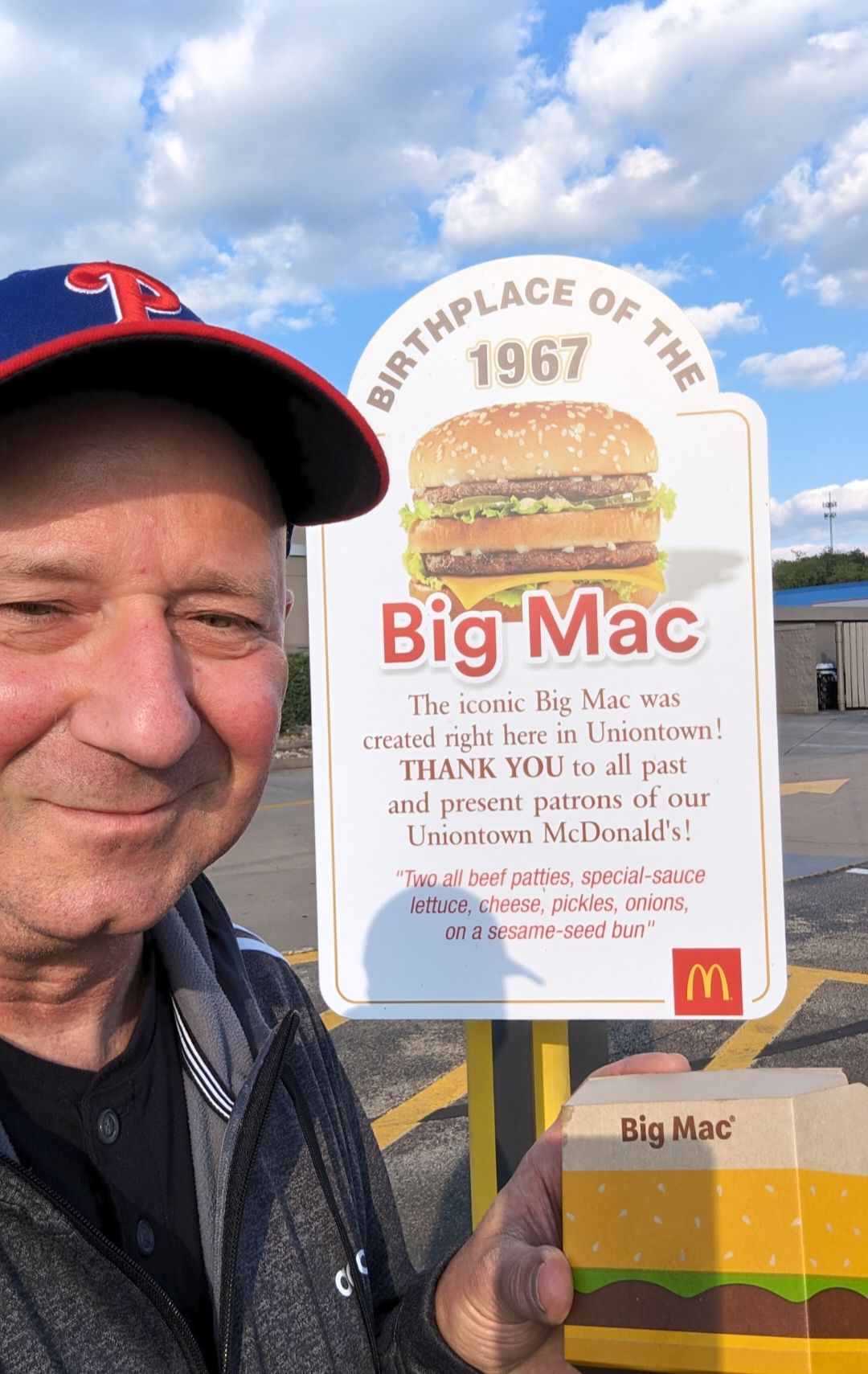 Big Mac birthplace in Uniontown, PA