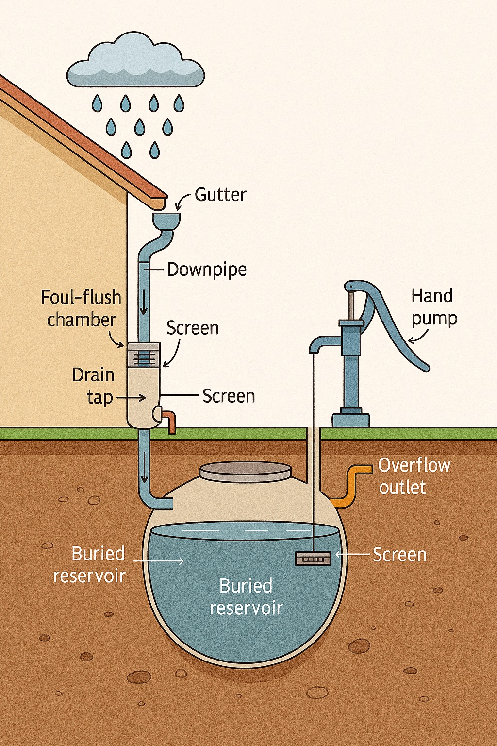 🌧️💧 Rainwater Harvesting: Smart,... - Handyman academy | Facebook