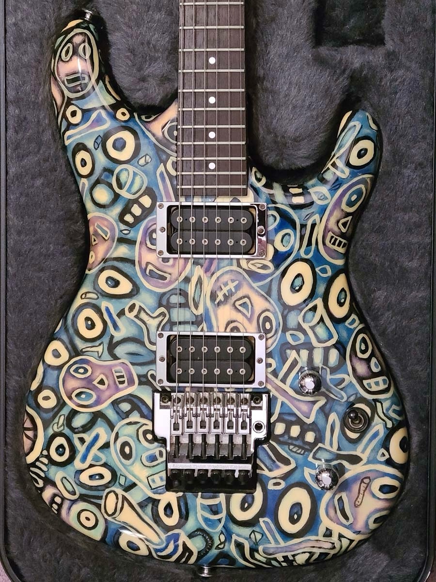 Joe's 1990-93 Ibanez JS3 line Unknown number produced.. Painted
