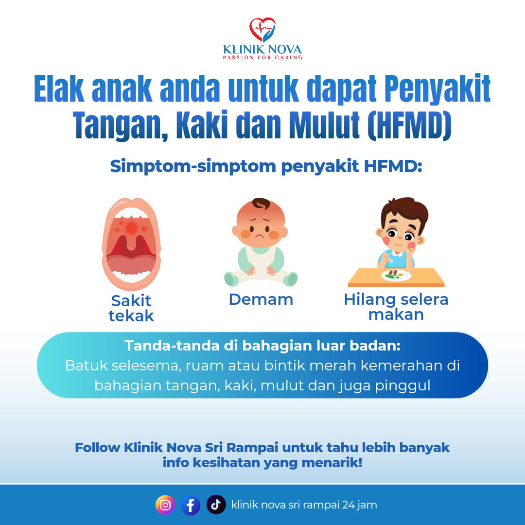 Ibu bapa yang ada anak... - Klinik Nova Sri Rampai 24Jam