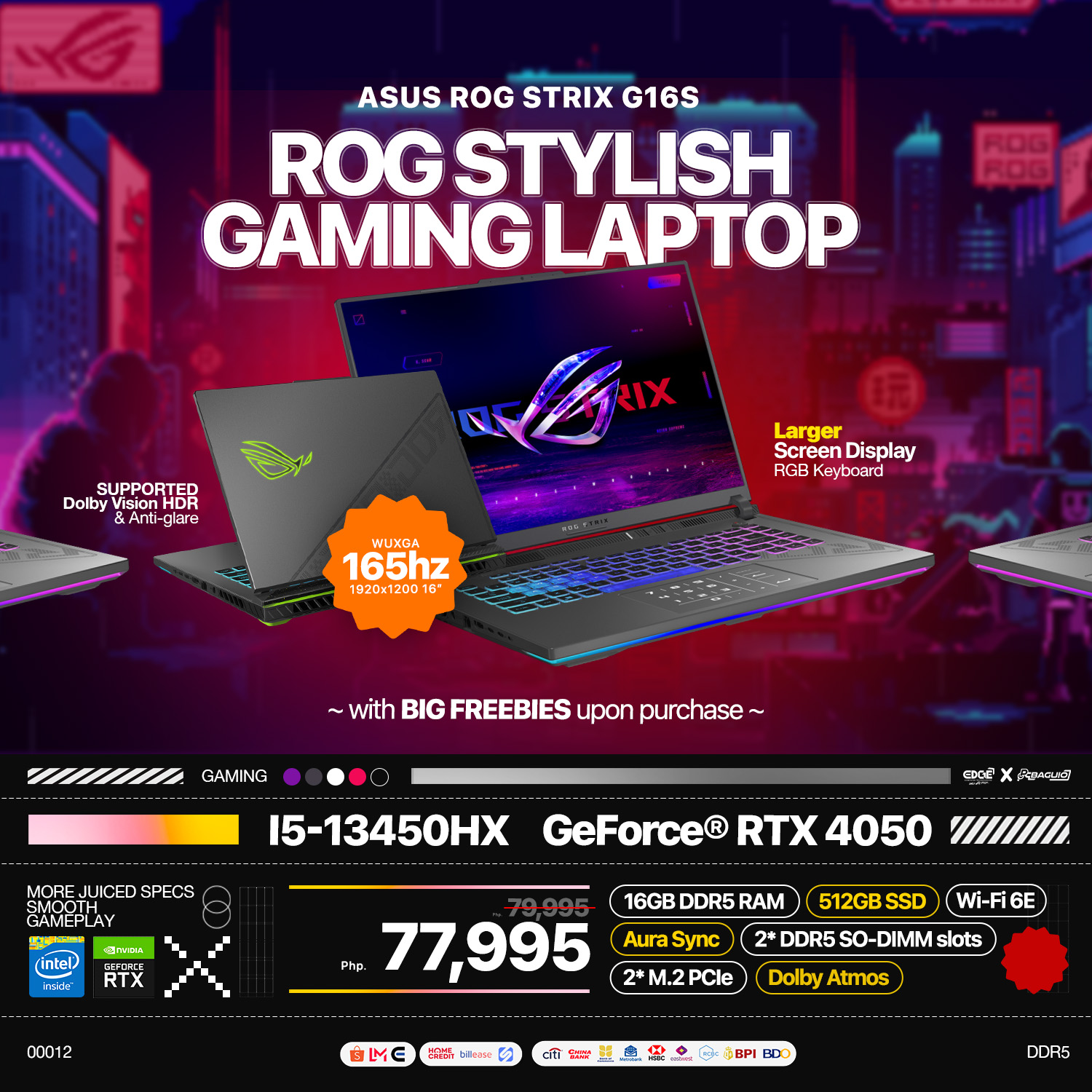 PC - Looking for a laptop that screams GAME ON? 🎮🔥 Meet the ASUS ROG ...
