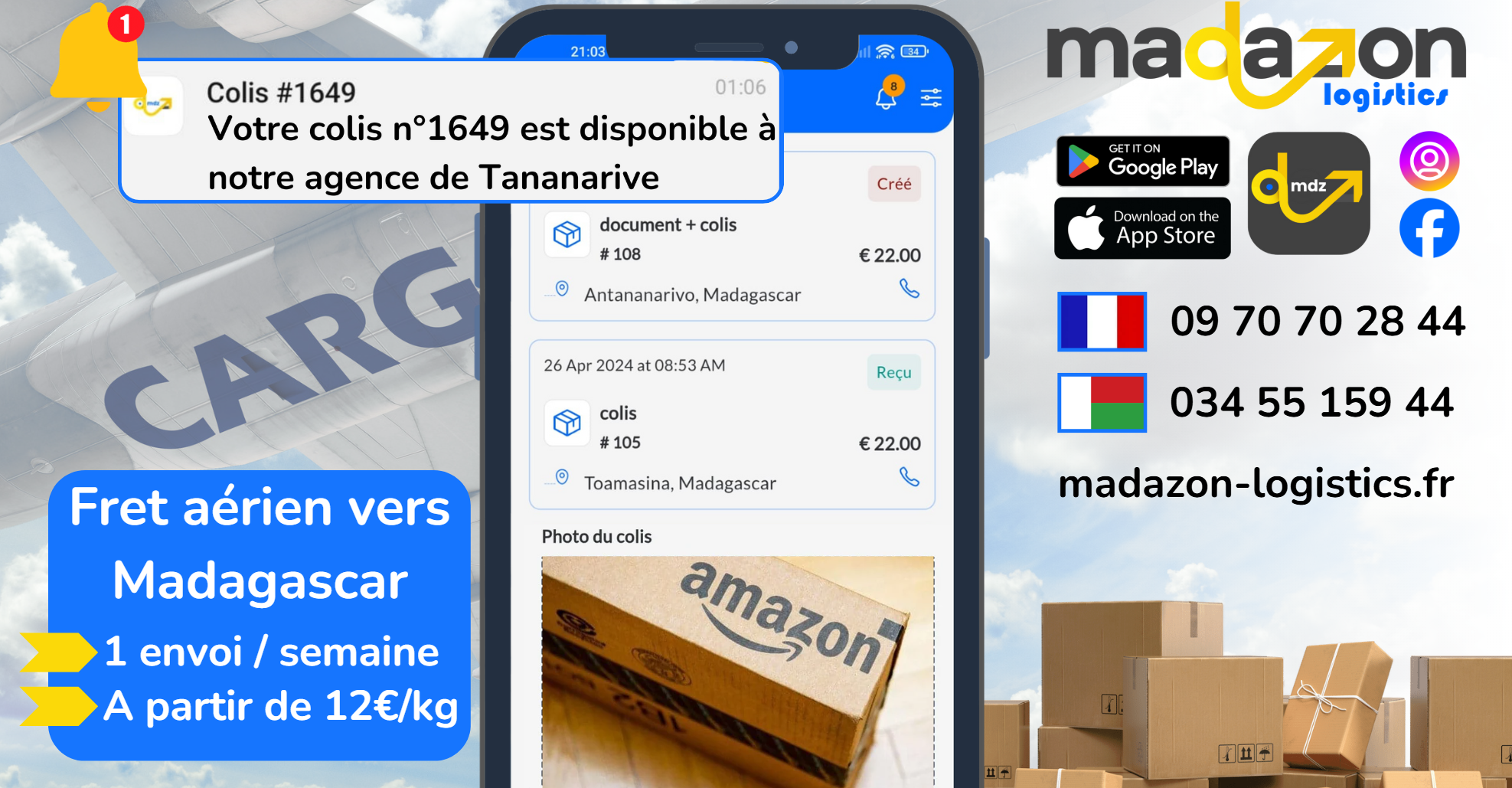Madazon logistics | Wissous