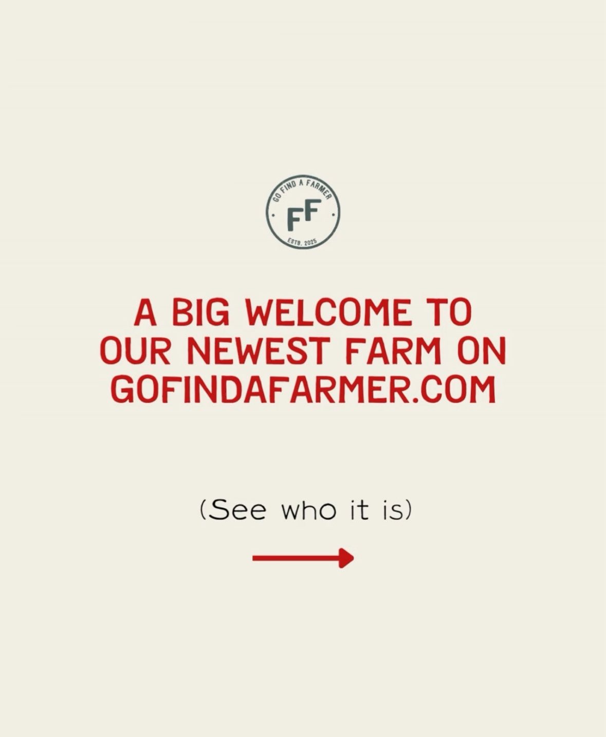 Go Find a Farmer