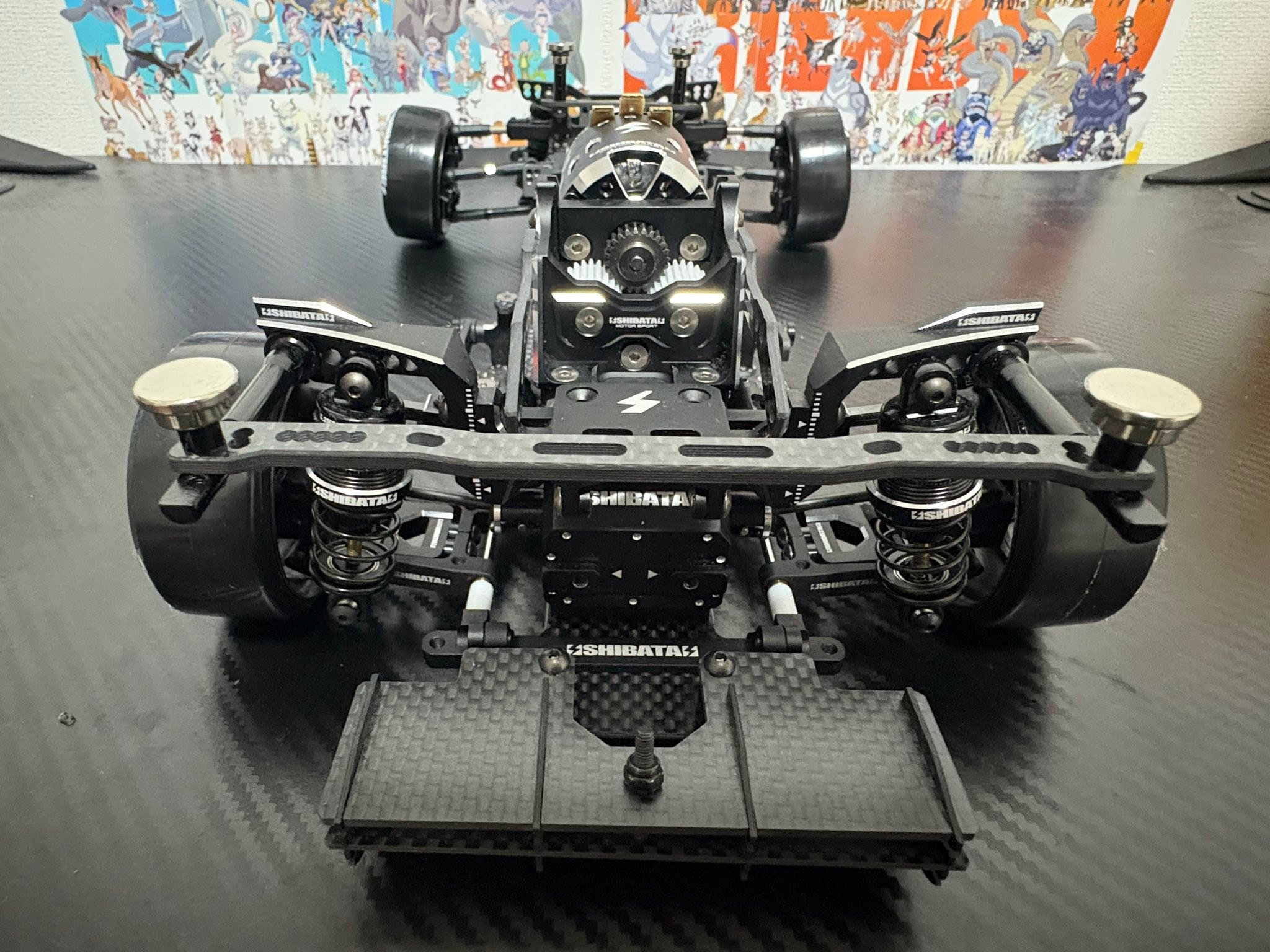 GRK5-R HRP RC car with Shibata DR High Performance motor
