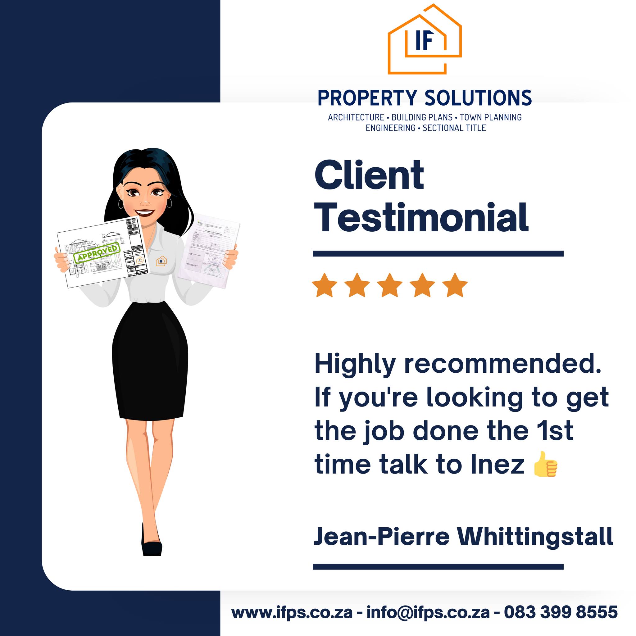 IF - ‼️CLIENT TESTIMONIAL - ARCHITECTURE‼️ Let's build a brighter ...