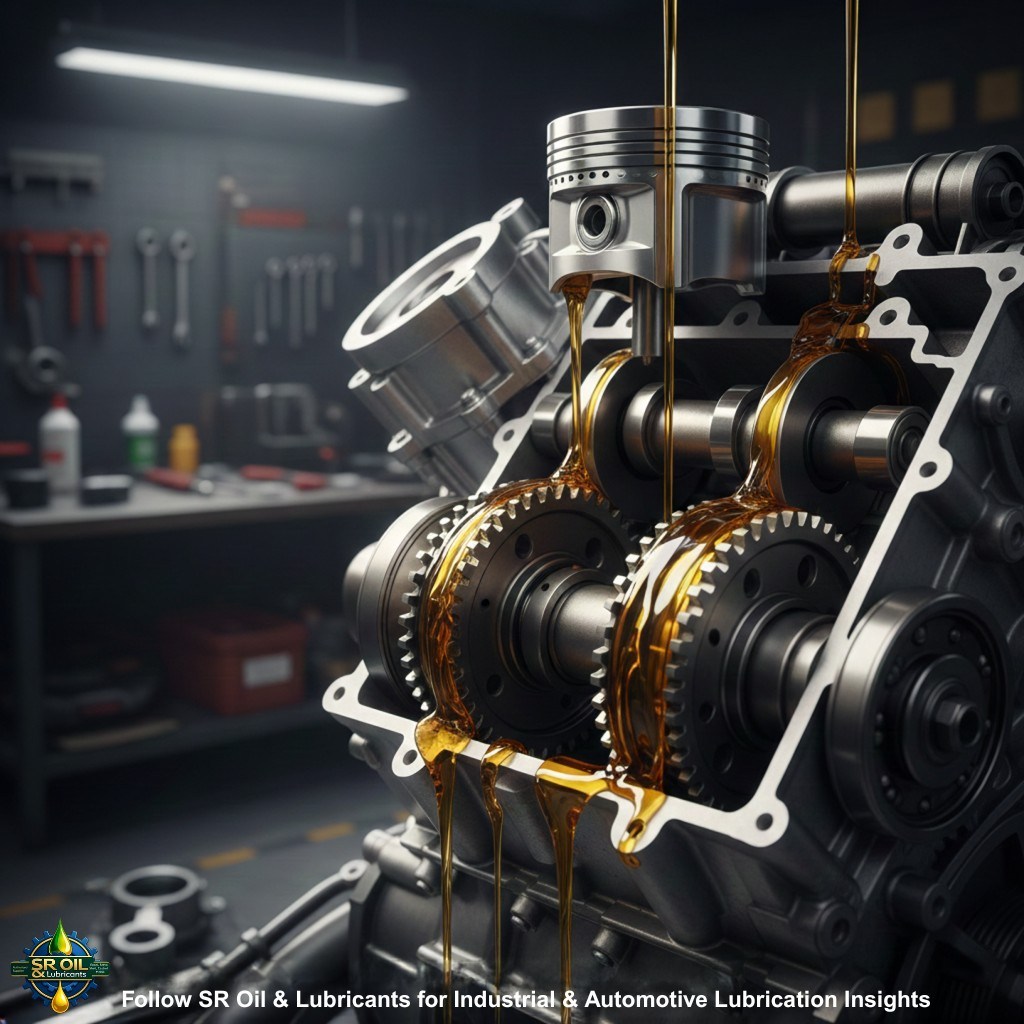 SR - Engine performance ka base engine oil hota hai. Heat control ...