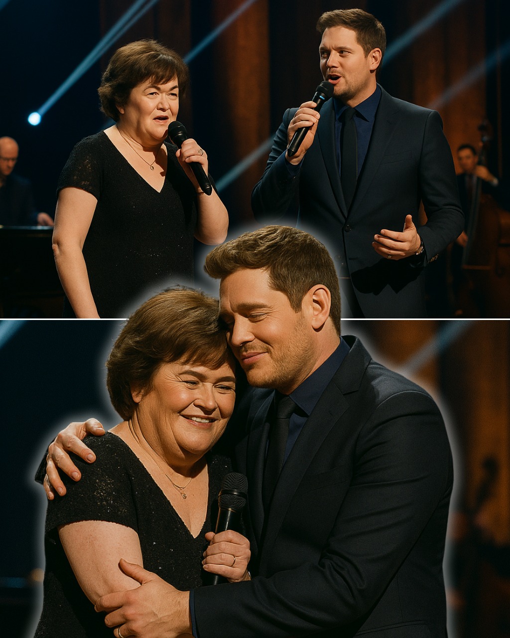 Susan Boyle and Paul Potts reunite for 'Ave Maria' duet