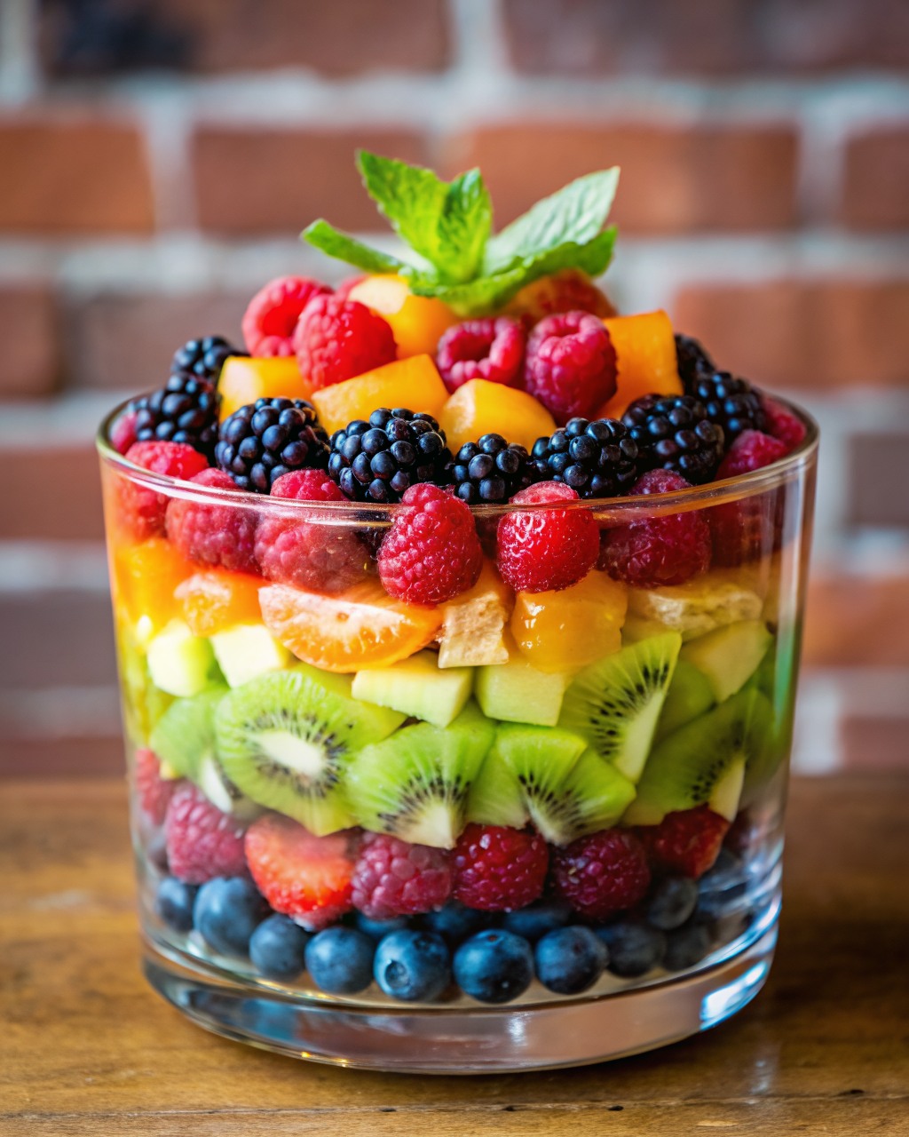 Delux fruit cup with mixed fruits at La Tropicana