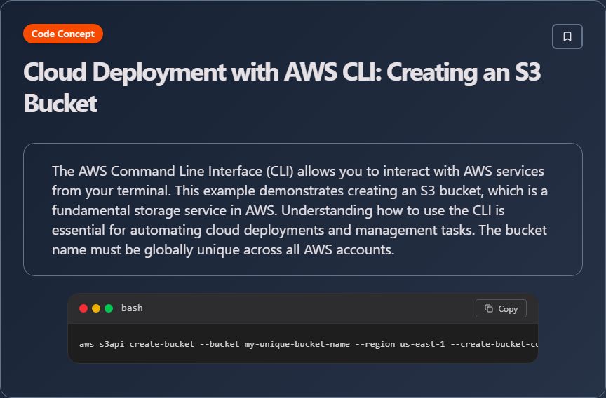 TechieLearns - 🚀 Cloud Deployment with AWS CLI: Creating... | Facebook