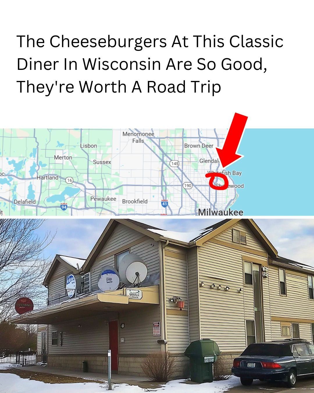 These cheeseburgers are totally road... - Wisconsin Day Trips | Facebook