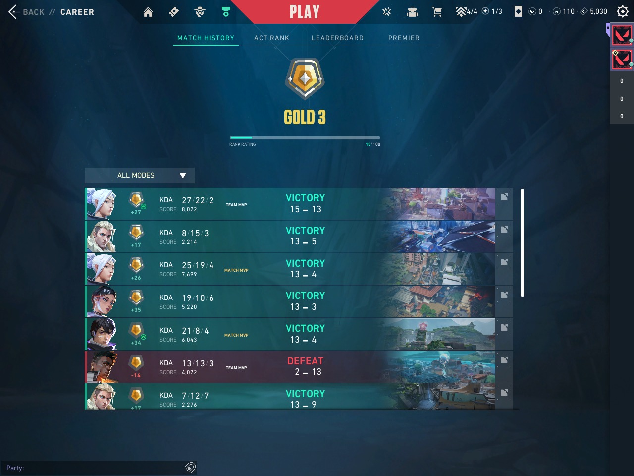 Valorant boost rank by Highsky | Bangkok