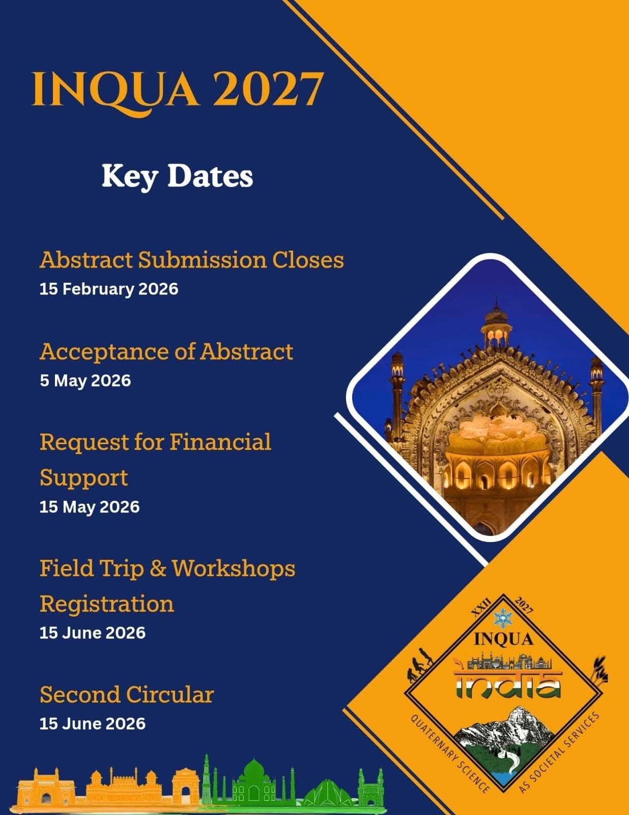 INQUA International Union Quaternary Research