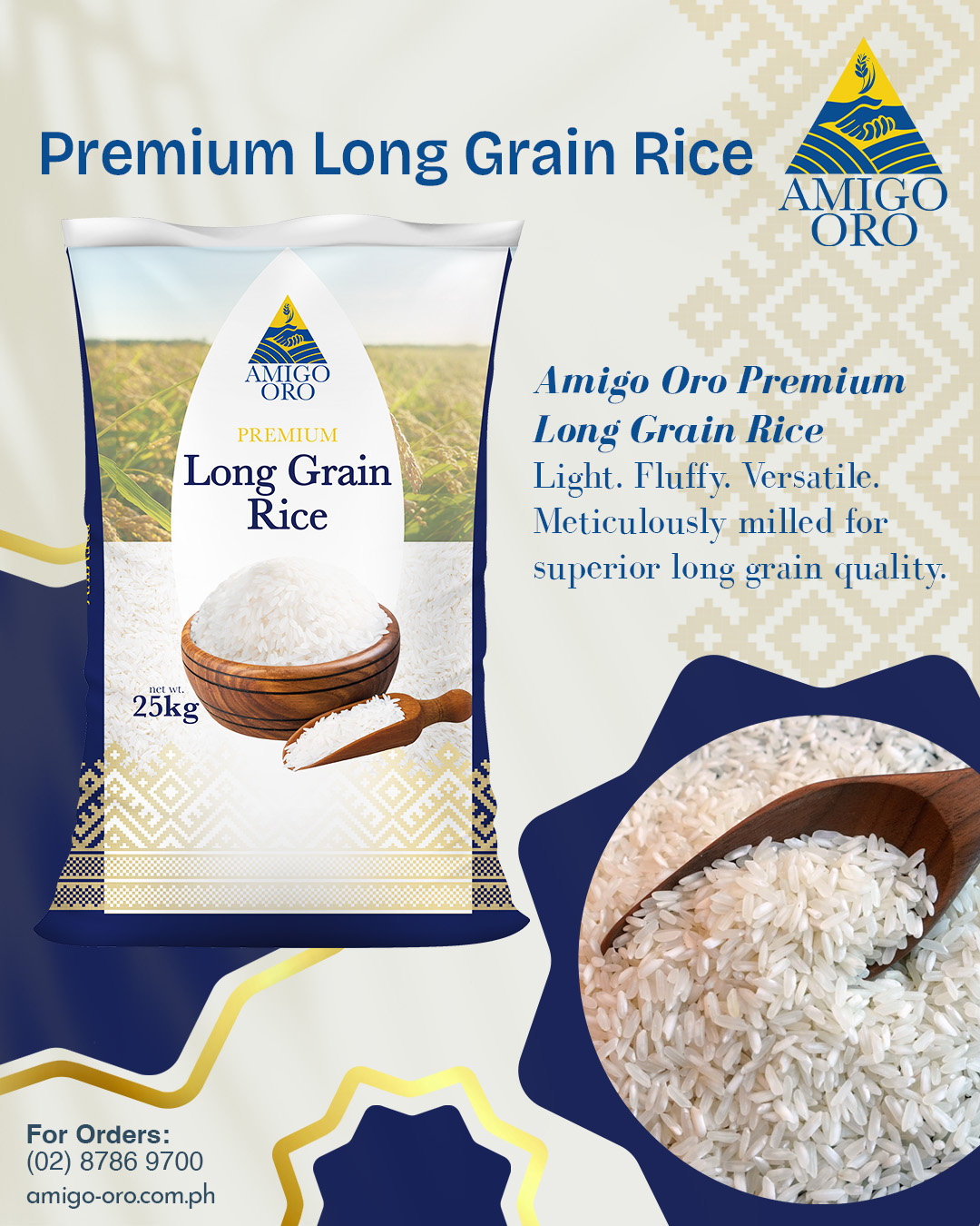 Amigo Oro Rice - Amigo Oro Premium Long Grain Rice... | Facebook