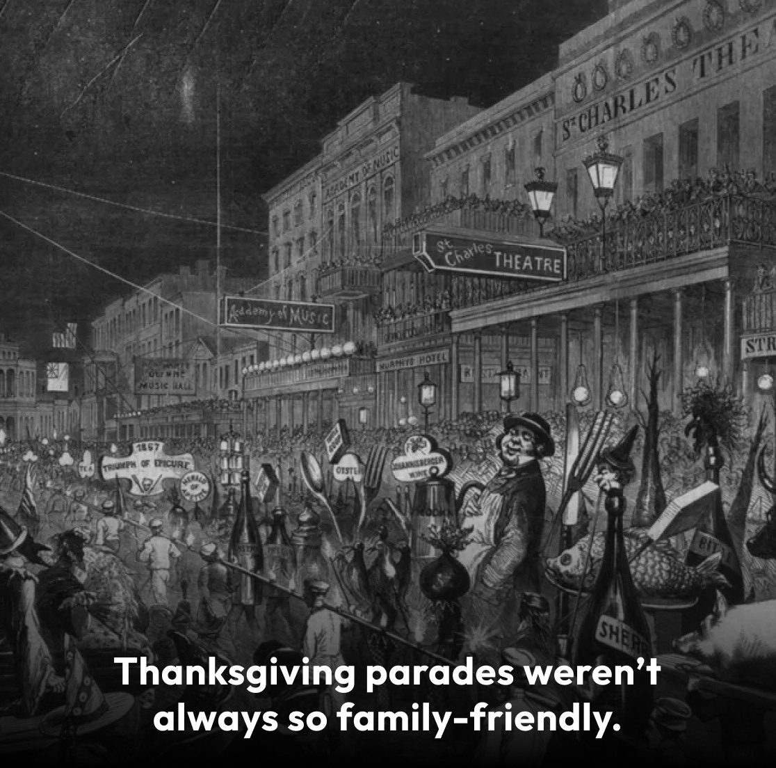 Smithsonian - Long before giant balloons and marching bands took over ...