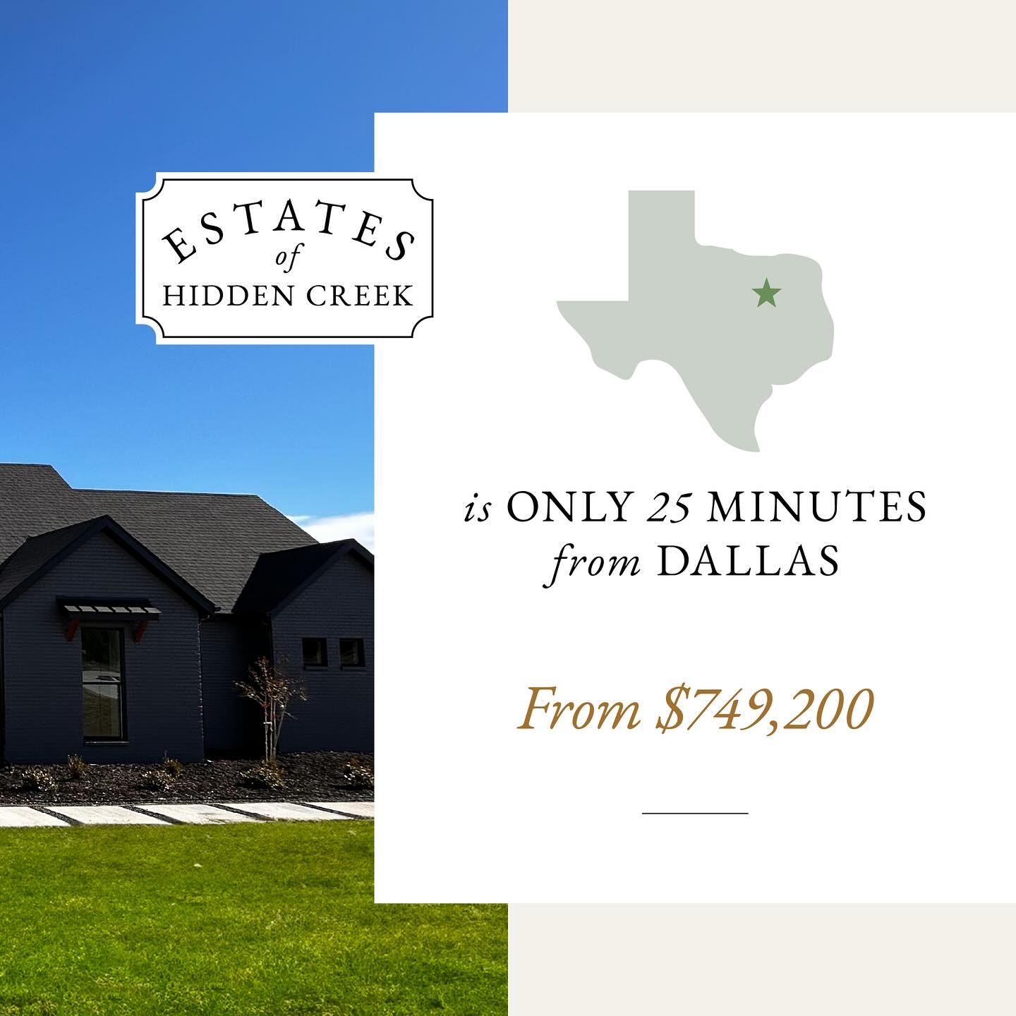 Estates of Hidden Creek | Dallas TX