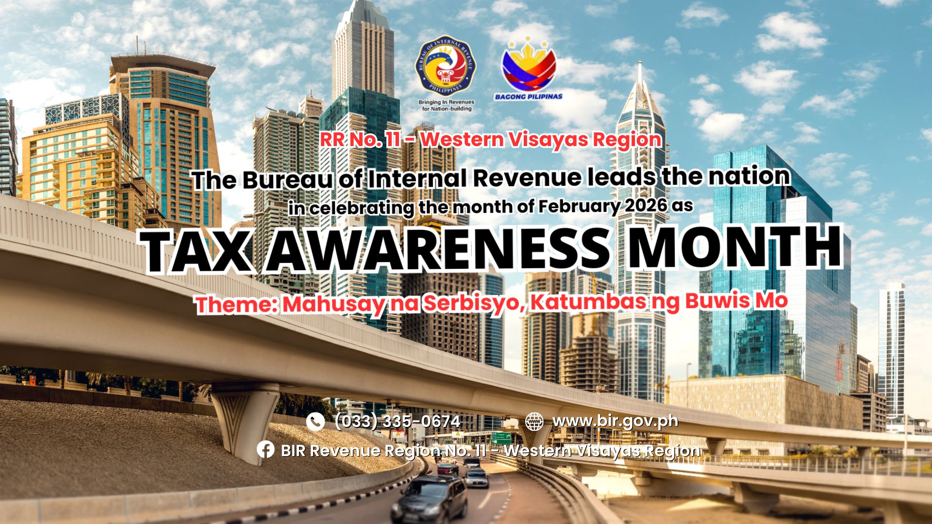 📢 PUBLIC ADVISORY Please be informed that RDO No. 74 - Iloilo City will ...