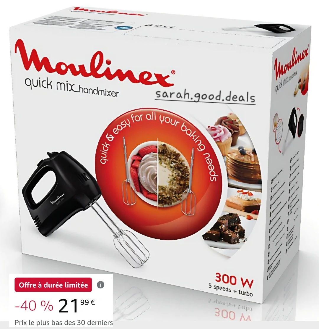 Bestron Batteur electrique cuisine, Batteur mixeur à main puissant avec 6 vitesses, fonction turbo et écran LCD, livré avec 2 fouets et 2 crochets pétrisseurs, poids léger de 1 kg, couleur: Noir/Bois Bestron Batteur electrique cuisine, Batteur mixeur à main puissant avec 6 vitesses, fonction turbo et écran LCD, livré avec 2 fouets et 2 crochets pétrisseurs, poids léger de 1 kg, couleur: Noir/Bois