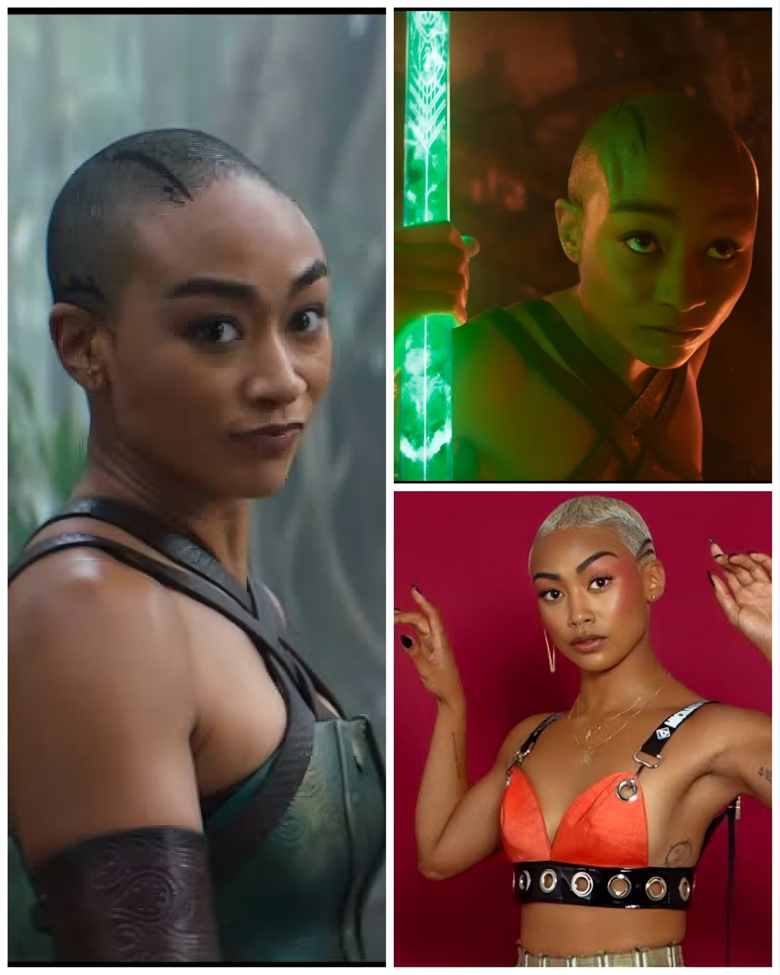 Behind - Tati Gabrielle as Jade in Mortal Kombat 2 (2025/2026) While ...