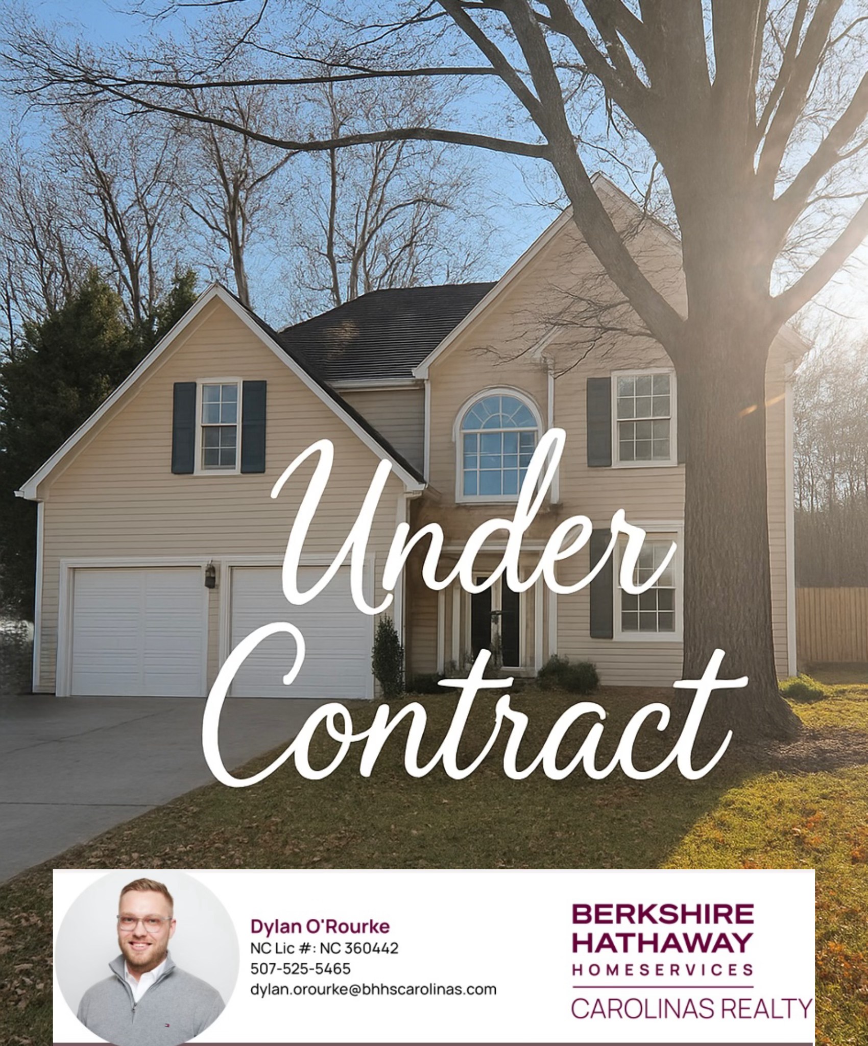 Dylan O'Rourke - 🎉 UNDER CONTRACT 🎉 Excited to share that... | Facebook