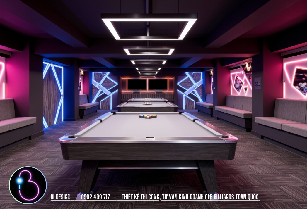 BI Design - Thiết kế thi công, tư vấn kinh doanh CLB Billiards toàn ...