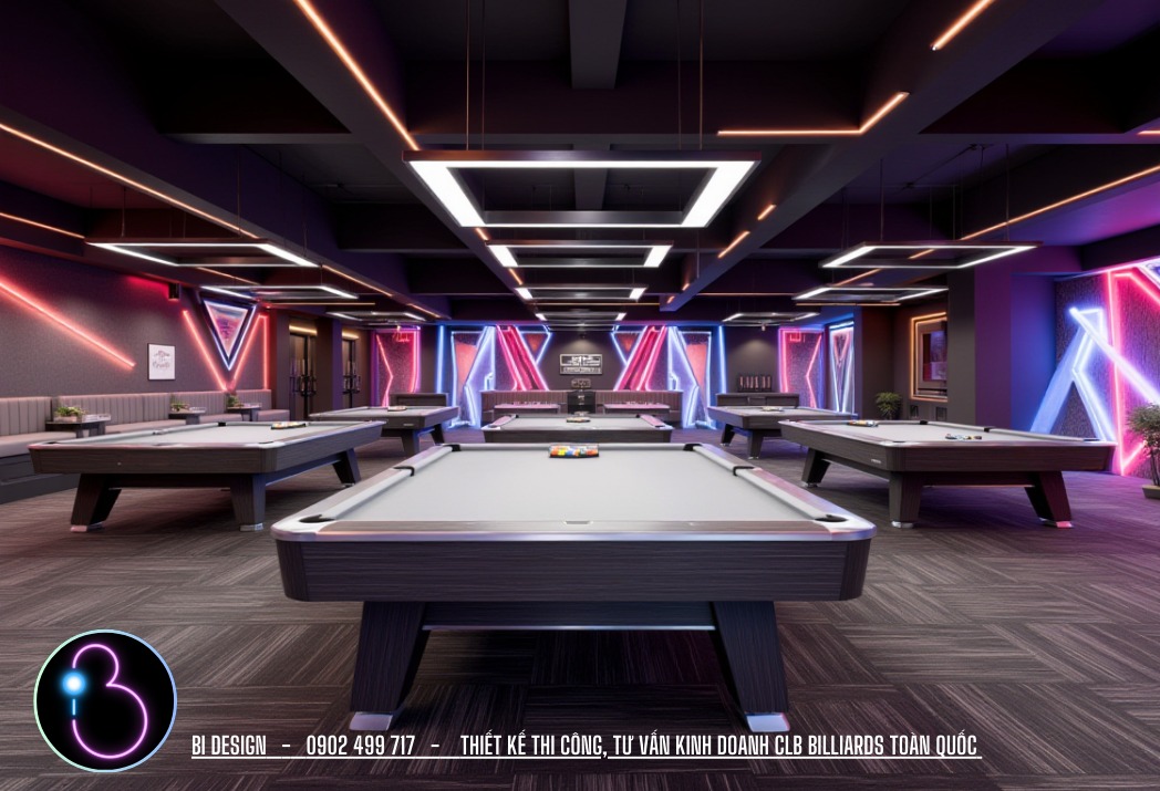 BI Design - Thiết kế thi công, tư vấn kinh doanh CLB Billiards toàn ...