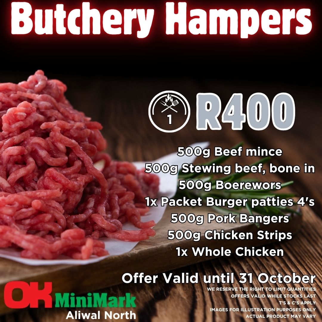 🎁 BIG VALUE MEAT HAMPERS 🎁... - OK MiniMark & Liquor Aliwal | Facebook