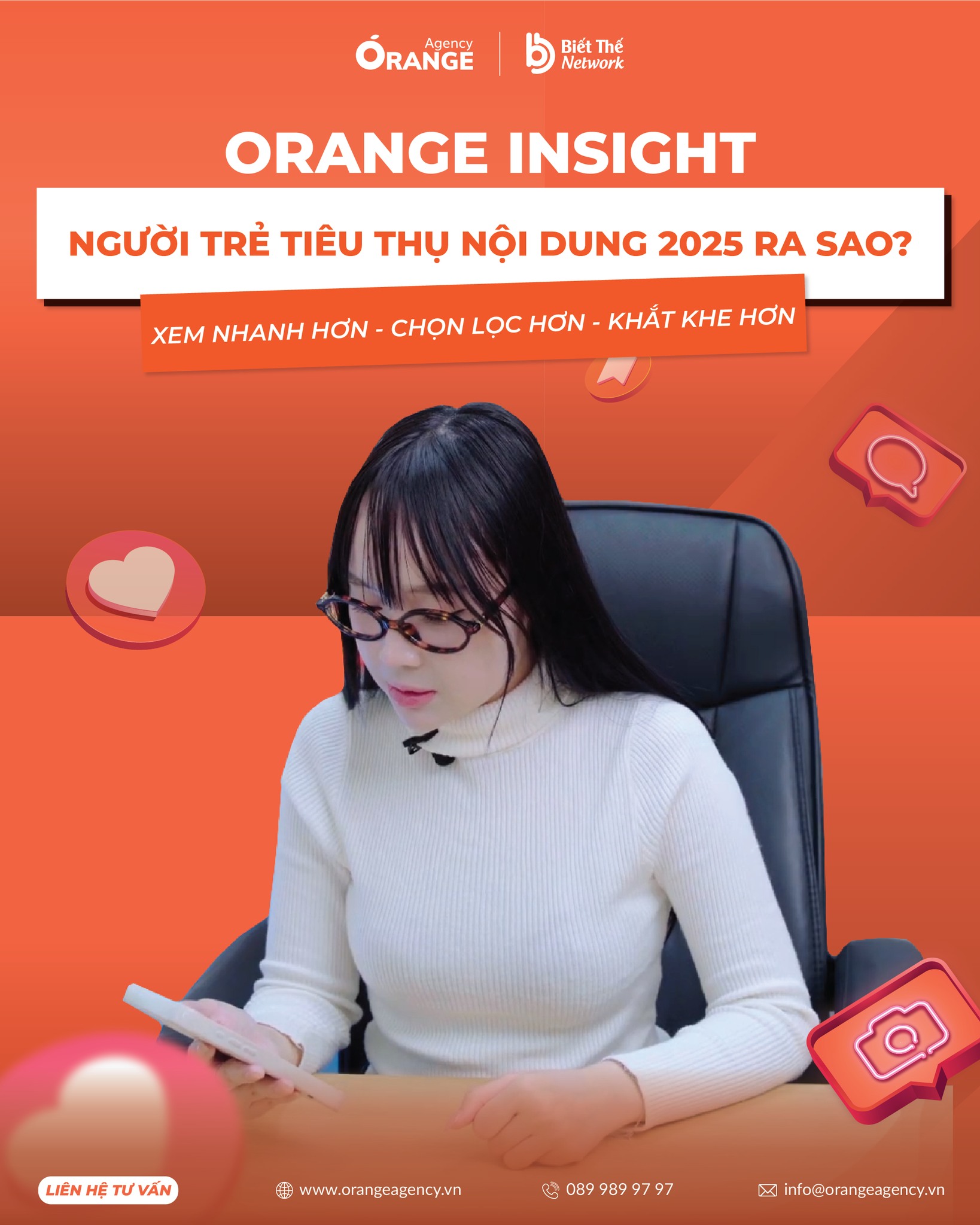 Orange Agency - 🟠 ORANGE INSIGHT: NGƯỜI TRẺ TIÊU THỤ NỘI... | Facebook