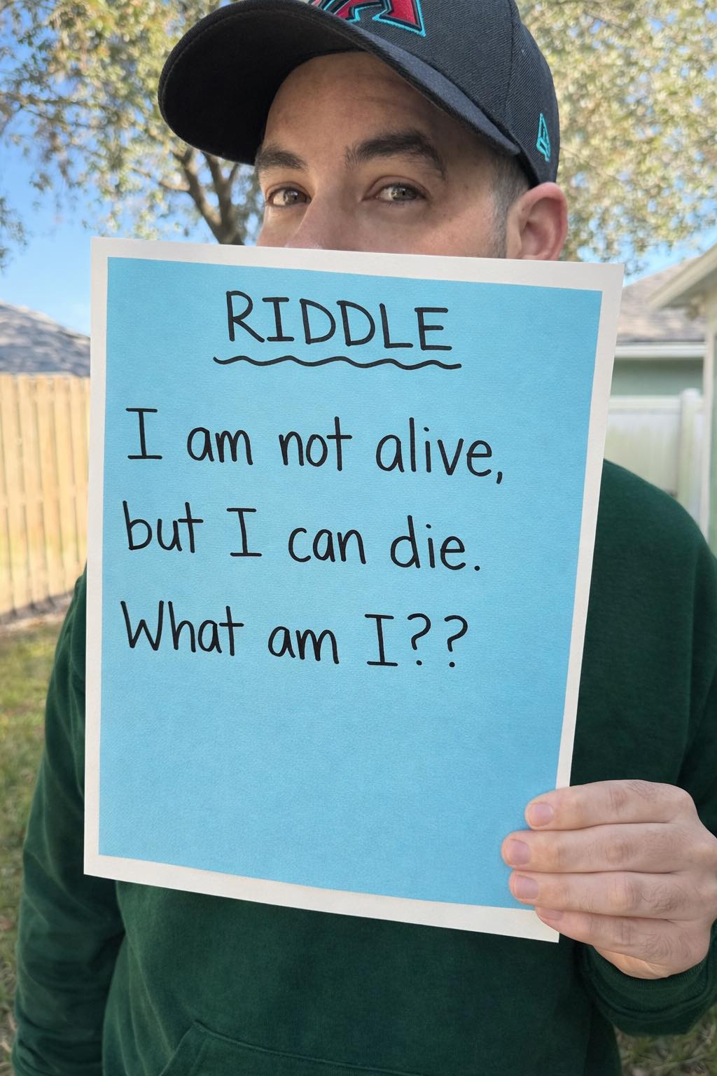 I am just stumped here #riddles... - Tiffany and Drake | Facebook