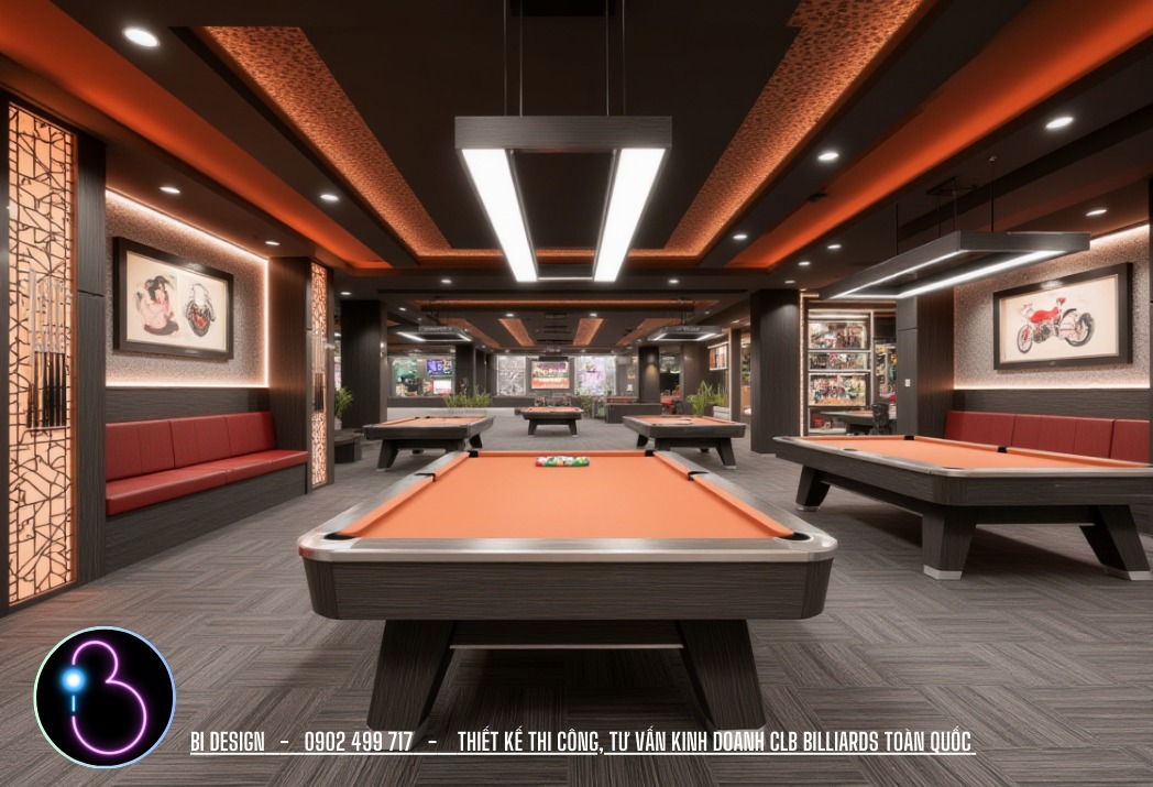 BI Design - Thiết kế thi công, tư vấn kinh doanh CLB Billiards toàn ...
