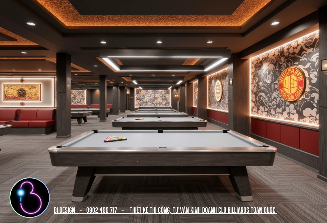 BI Design - Thiết kế thi công, tư vấn kinh doanh CLB Billiards toàn ...