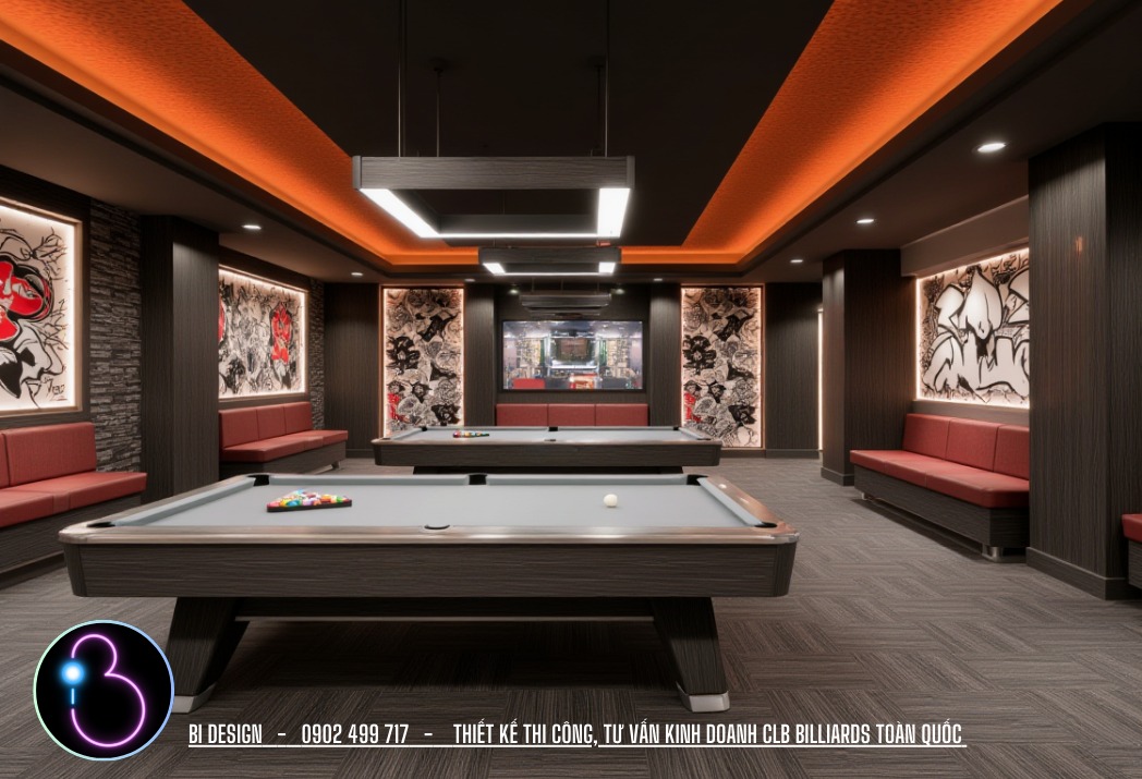 BI Design - Thiết kế thi công, tư vấn kinh doanh CLB Billiards toàn ...