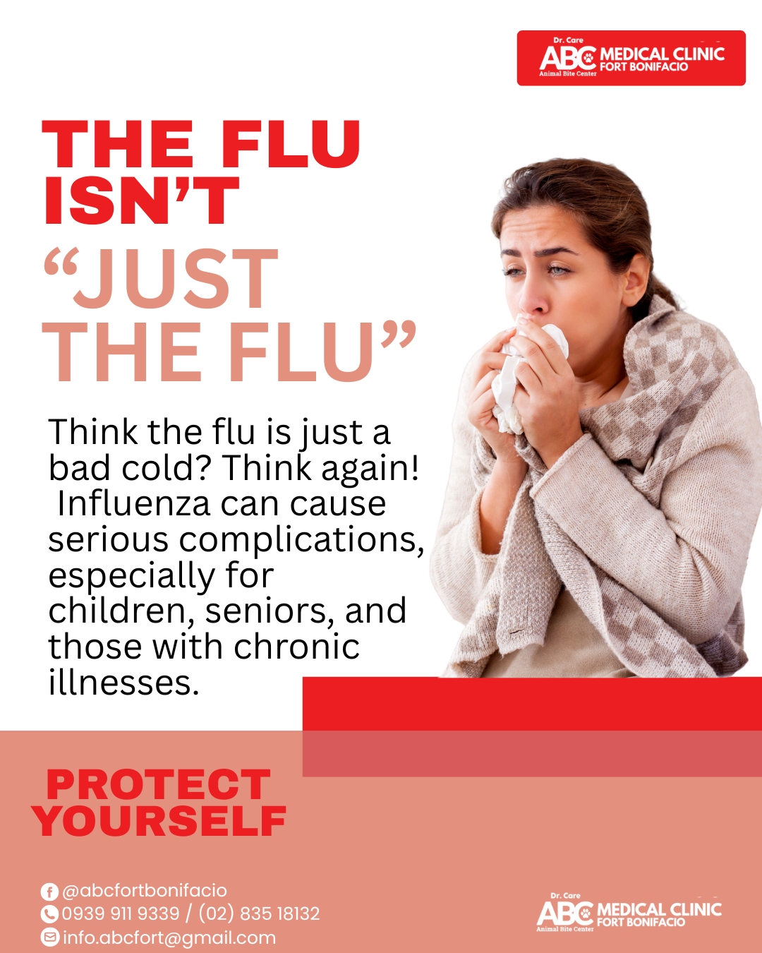 The Flu Isn’t “Just the Flu” 🤧 Think the flu is just a bad cold? Think ...
