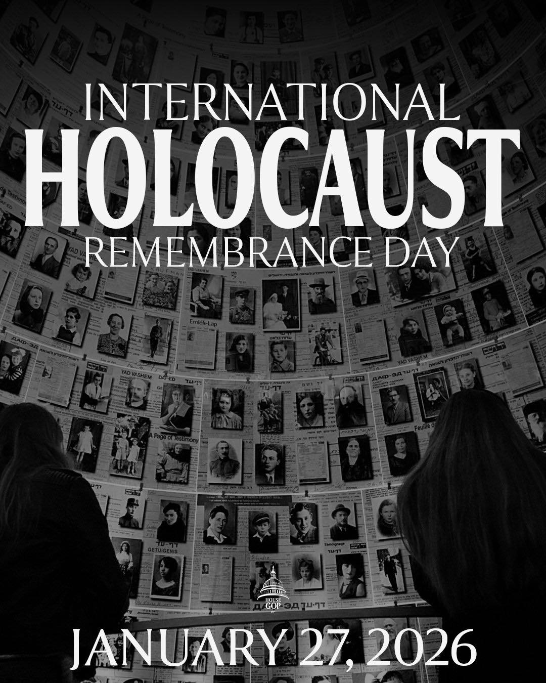 Congressman - Today, we remember the six million Jewish lives that were ...