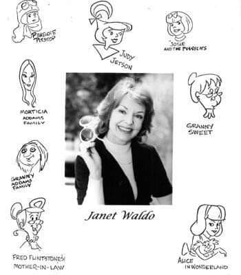 Happy Heavenly Birthday to Janet Waldo..the one and only voice of