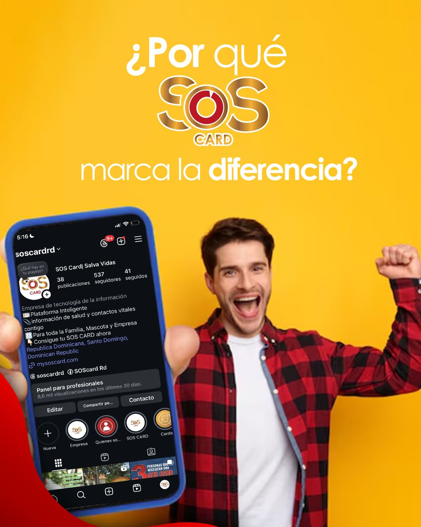 SOScard - Nuestra Diferenci y porque debes tener tu @soscardrd . 📌 ...