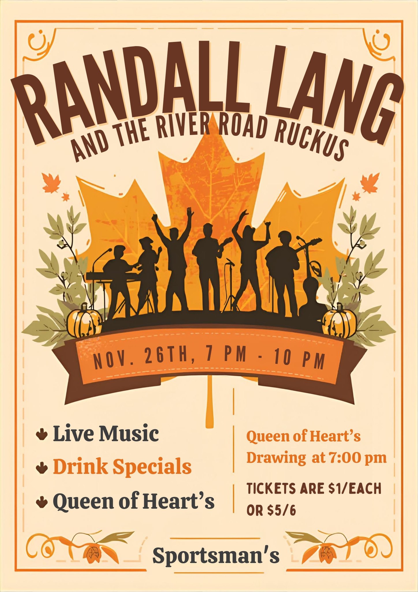 Y'all come cause a... - Randall Lang & the River Road Ruckus | Facebook