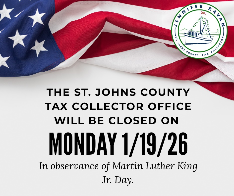 St. Johns County Tax Collector | Saint Augustine FL