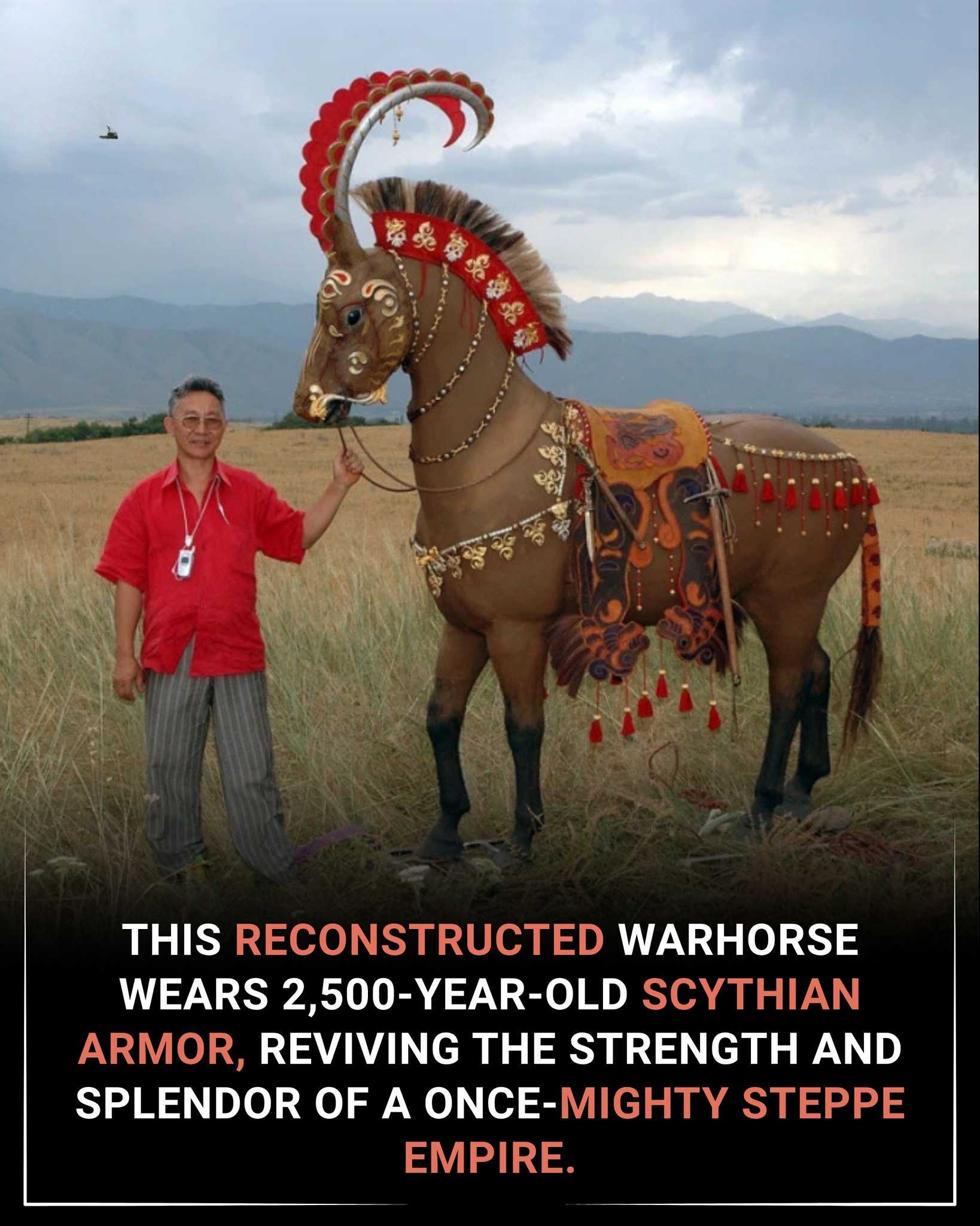 Ancient Scythian horse buckle artifact