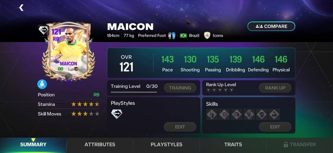 FC Mobile Anniversary Exchange Leaks: Maicon and Nuno Mendes Rewards