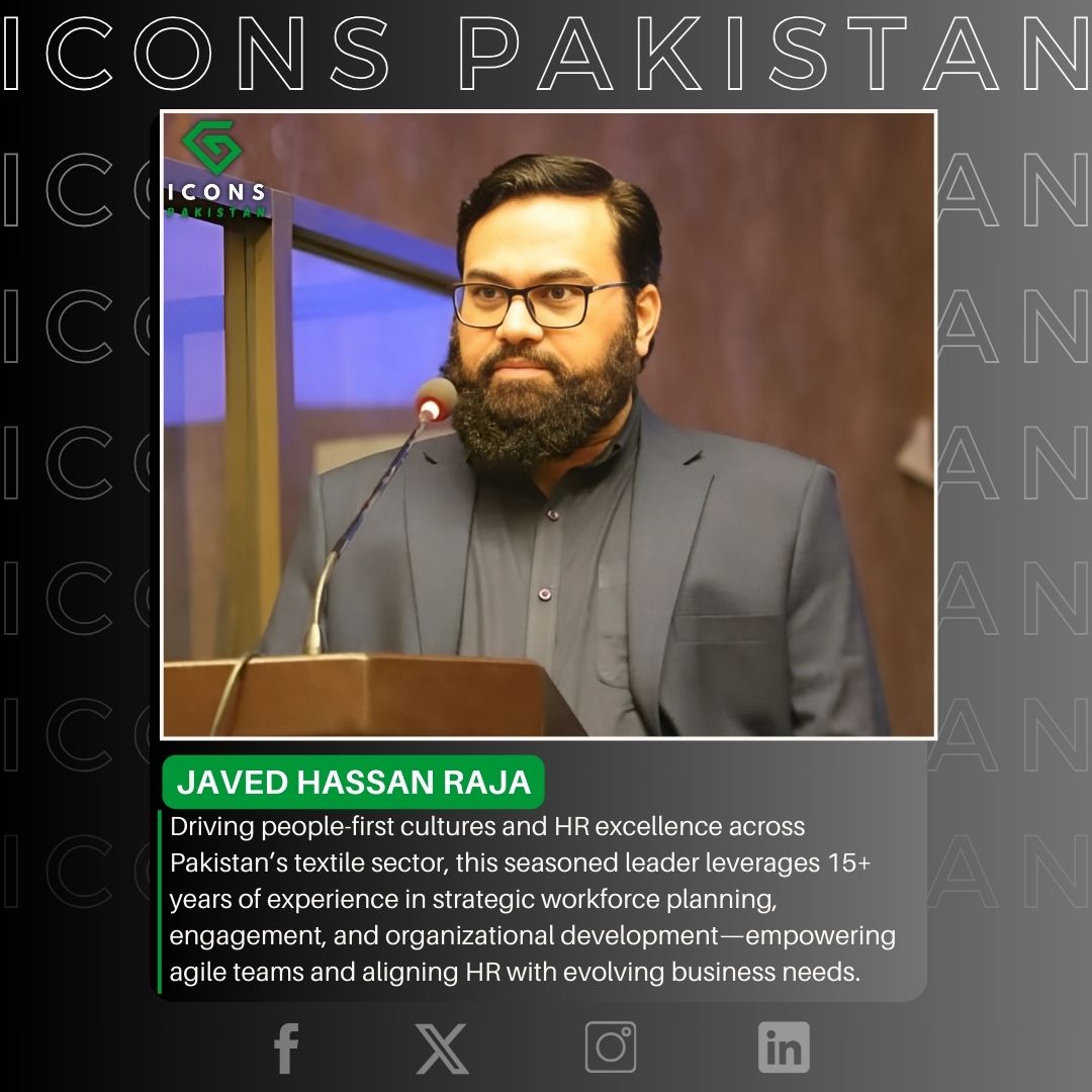 Icons Pakistan - Meet Javed Hassan Raja – General Manager... | Facebook