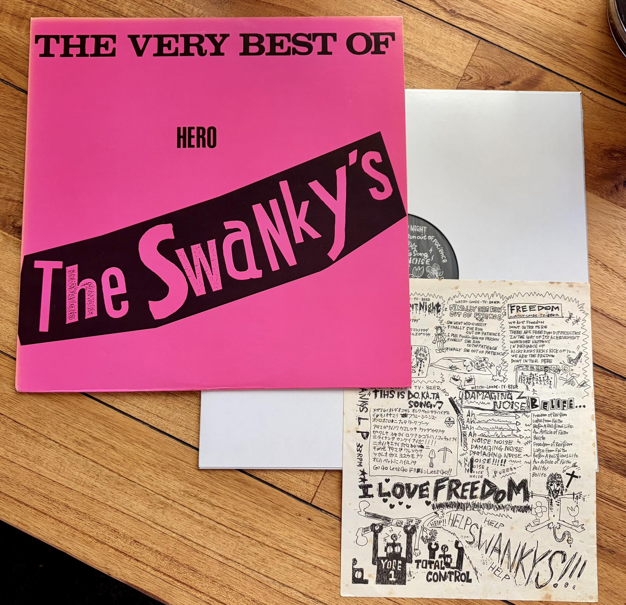 The Swanky's - The Very Best Of Hero LP review