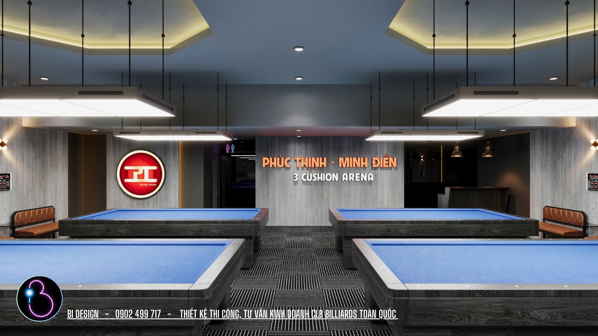 BI Design - Thiết kế thi công, tư vấn kinh doanh CLB Billiards toàn ...