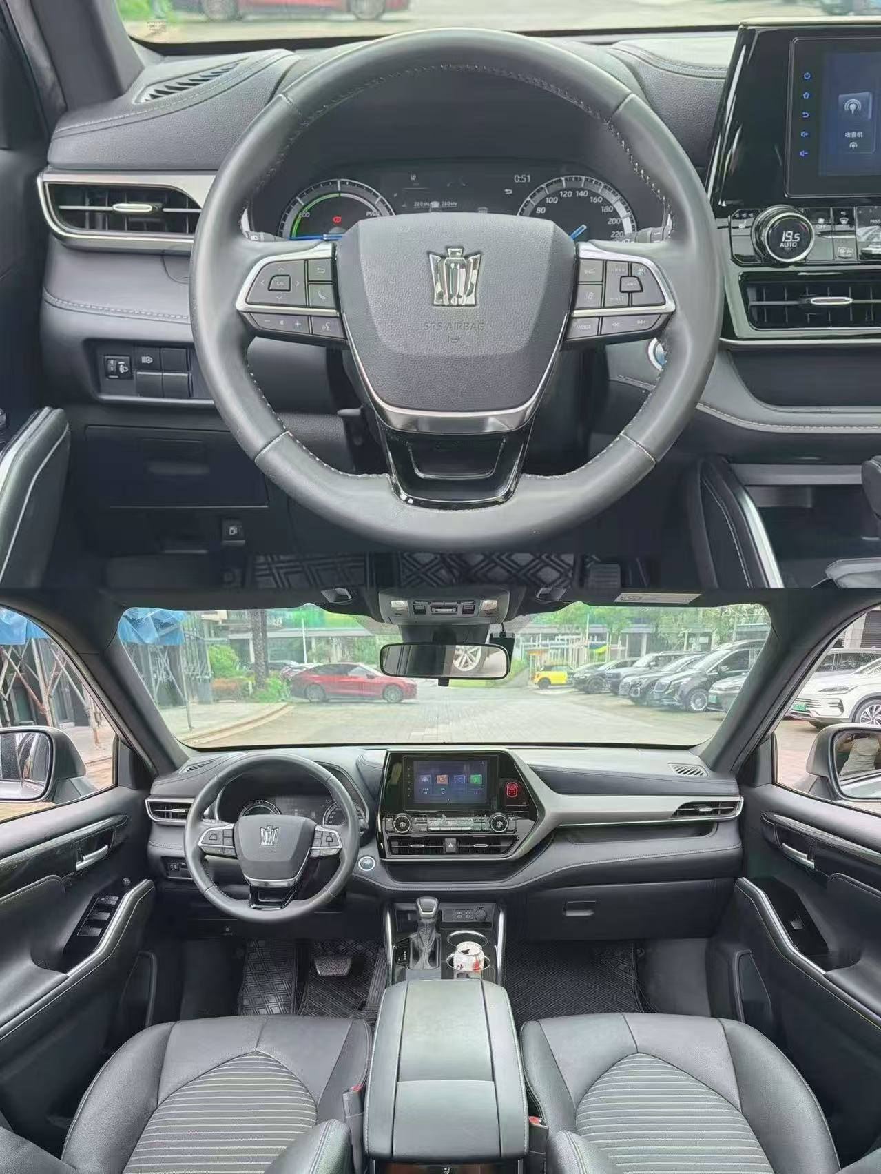 Excellent condition 2.0t hybrid SUV with four-wheel drive and top