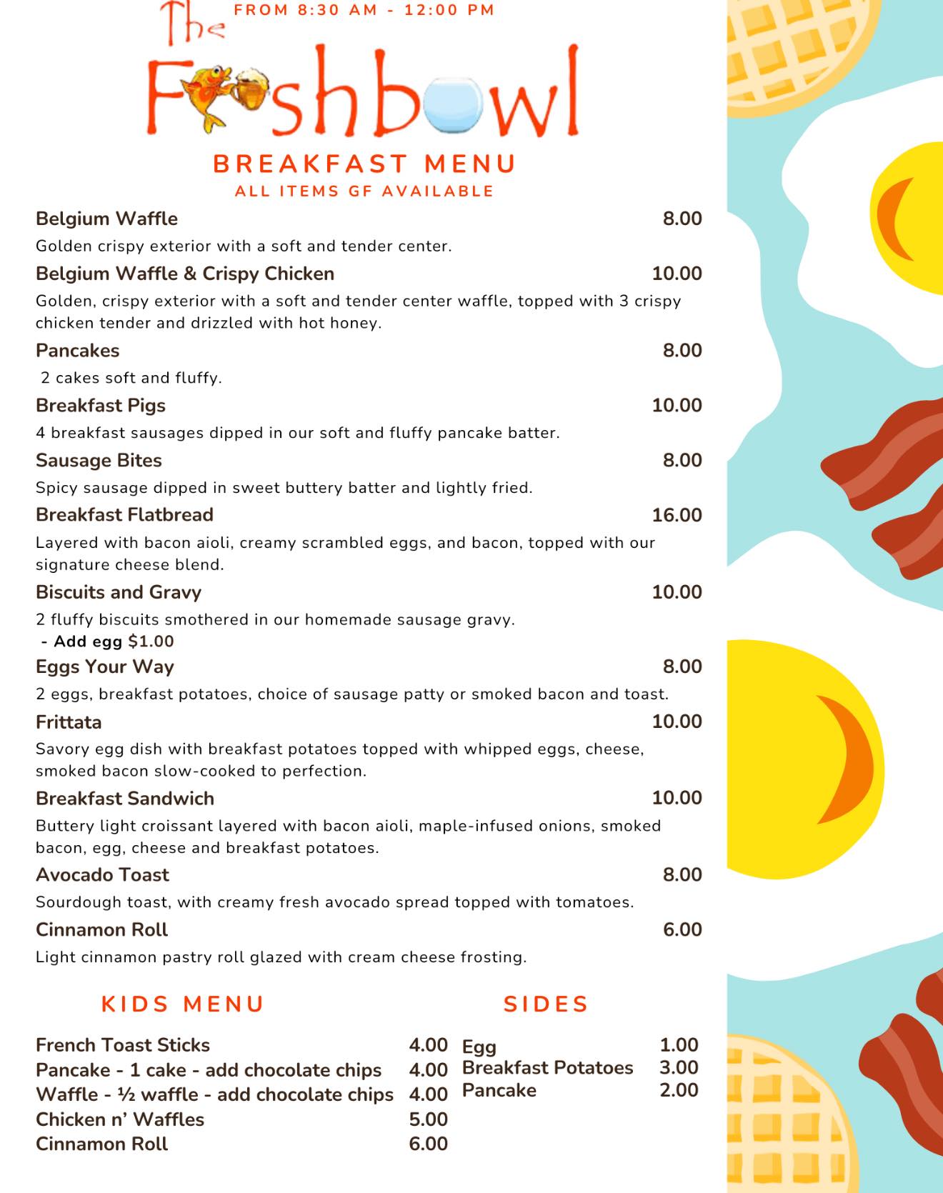 The Fishbowl - 🔥 BREAKFAST ALERT! 🔥 The griddle’s sizzling - the coffee ...