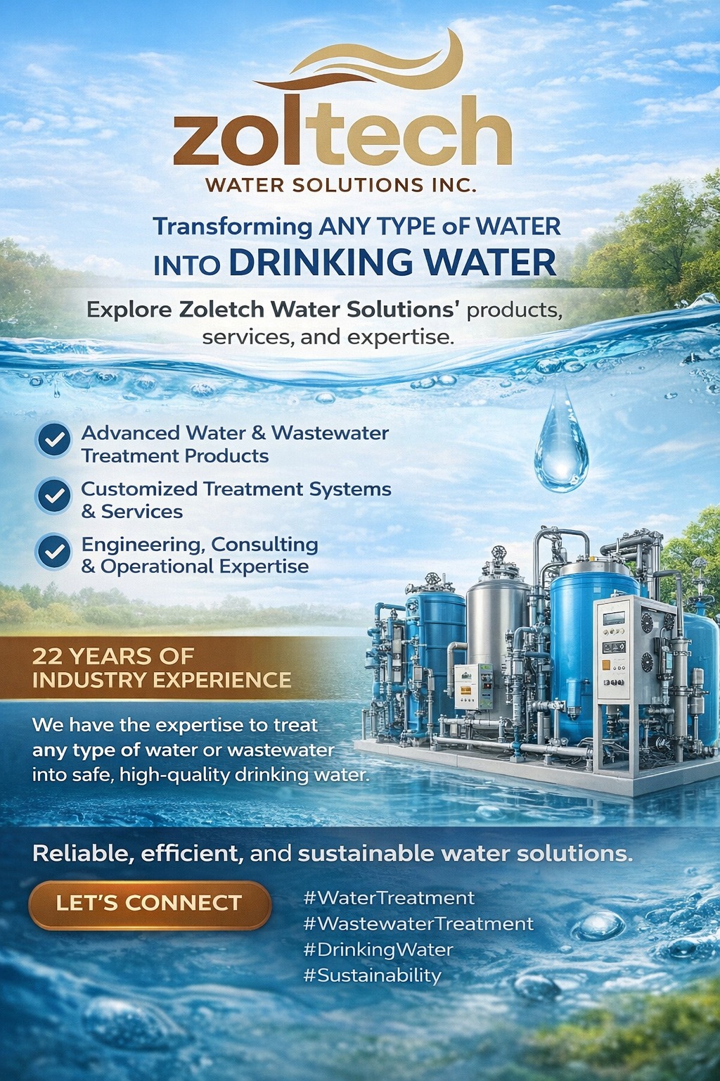 Zoltech Water Solutions Inc. | Santo Tomas